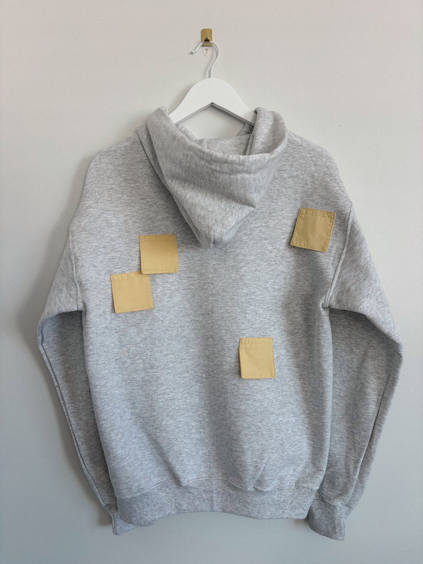 Sticky Note Hoodie Gray