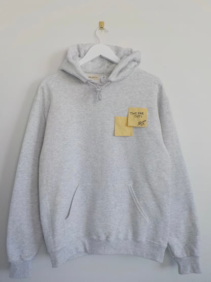 Sticky Note Hoodie Gray