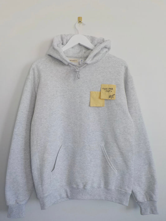 Sticky Note Hoodie Gray
