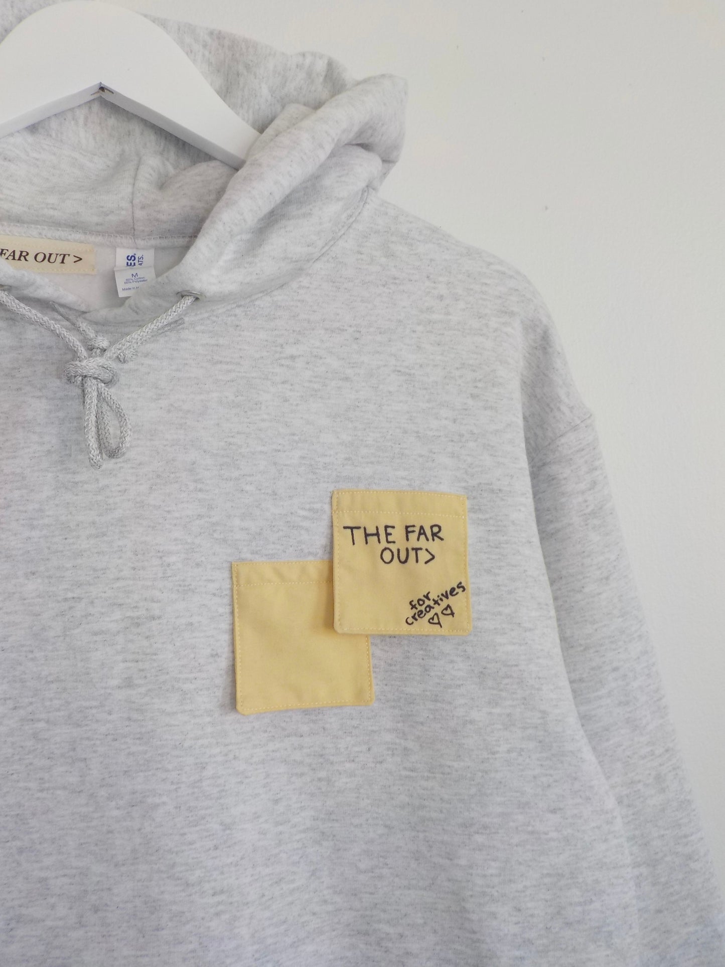 Sticky Note Hoodie Gray
